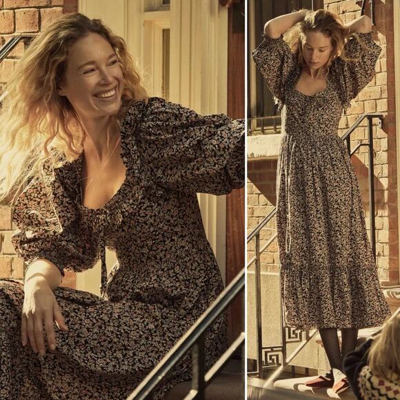 Doen Dresses & Skirts - Doen Floral Maxi Dress